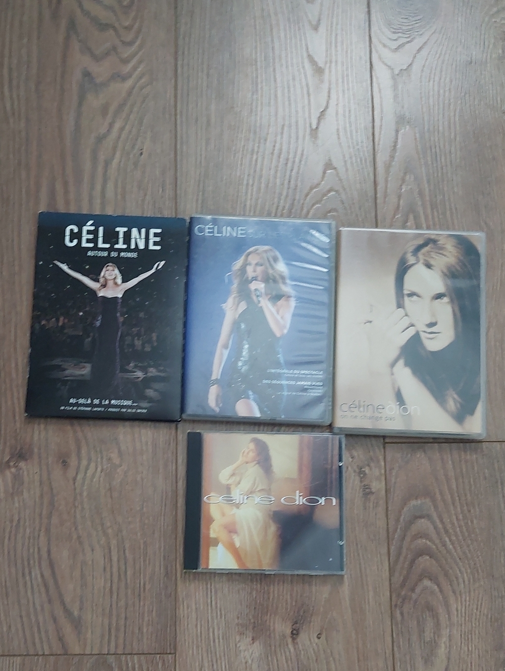 Celine Dion Dvd And Cd Lot